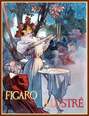 Figaro illustré de Juin 1896 - Alfons MUCHA