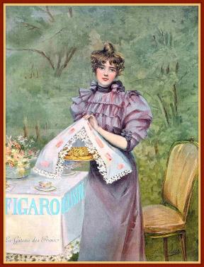 Figaro illustré de Janvier 1897 - Mme Frédérique VALLET