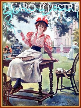 Figaro illustré de Juin 1893 - Madeleine Lemaire