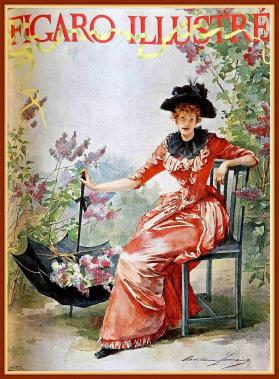 Figaro illustré de Mai 1891 - Madeleine Lemaire