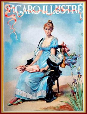 Figaro illustré de Mai 1894 - Madeleine Lemaire