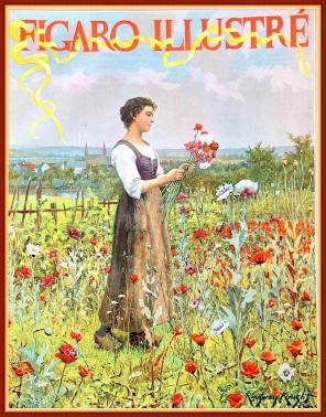 Figaro illustré de Mai 1897 - Daniel RIDGWAY KNIGHT